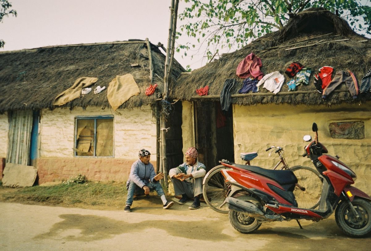 A rural village home